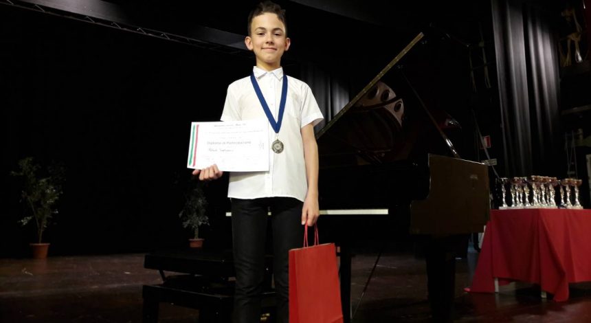 isola del sole Najtrofejniji pijanist Glazbene škole Požega na natjecanju Isola del Sole