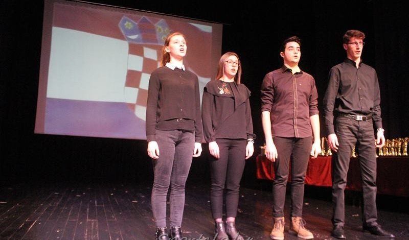 Nastup učenika Glazbene škole na proglašenju najboljih sportaša Požege za 2018.