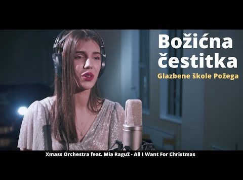 Božićna glazbena čestitka učenika i djelatnika Glazbene škole Požega