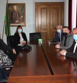 2 Veljko Valentin Škorvaga i Rajka Martinčić na prijemu kod županice Požeško-slavonske županije