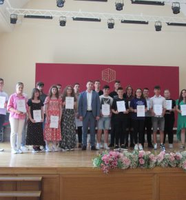 Svečani prijem nagrađenih učenika