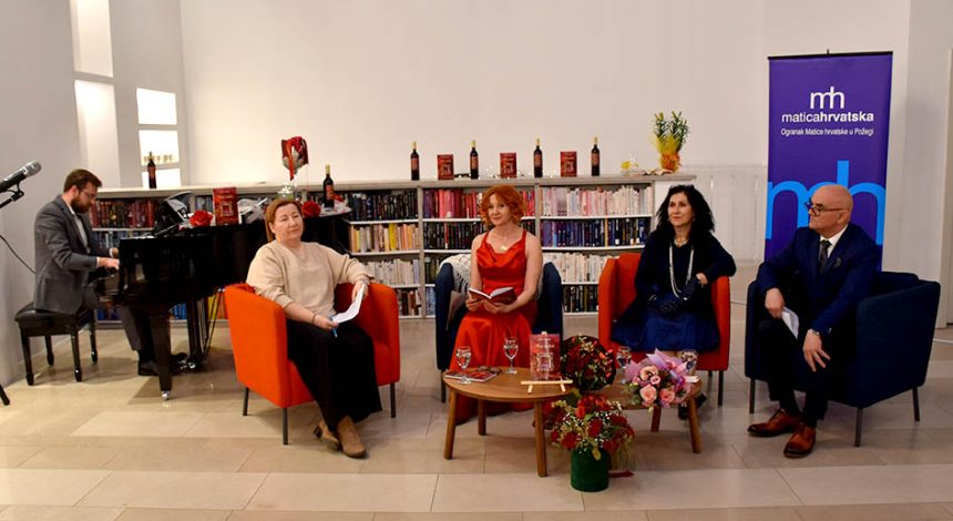 Nastup našeg profesora Leonarda Markovića na promociji zbirke  Irene Kalan