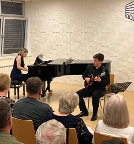 Koncert – Nikola Vilus, brač i Petra Kukavica, klavir