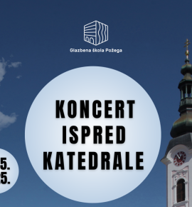 Koncert ispred katedrale