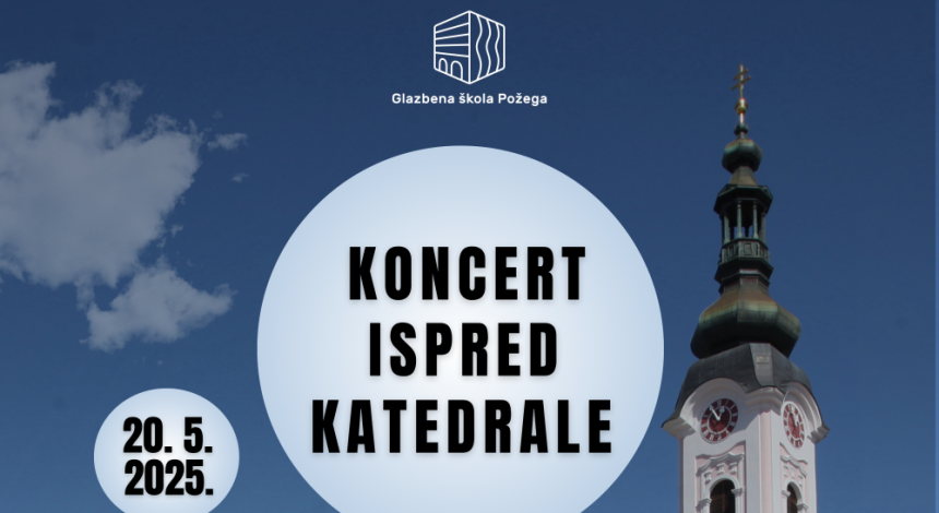 Koncert ispred katedrale