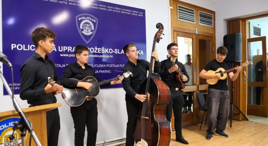 Nastup naših učenika na obilježavanju Dana policije