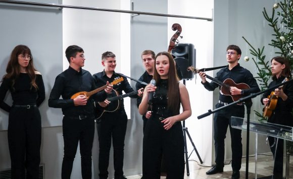 Nastup naših učenika na Božićnom prijamu Požeško-slavonske županije i Grada Požege