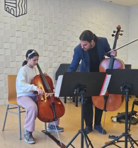 Vid Veljak održao seminar za naše violončeliste