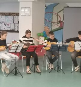 Učenici Područnog odjeljenja Pleternica nastupili na svečanom otvaranju Županijskog natjecanja iz biologije