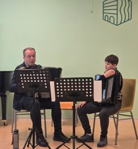 Borut Zagoranski održao seminar za naše harmonikaše