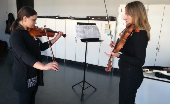 Katarina Kutnar održala seminar za naše violiniste