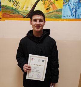Naš učenik sudjelovao na Županijskom natjecanju iz geografije