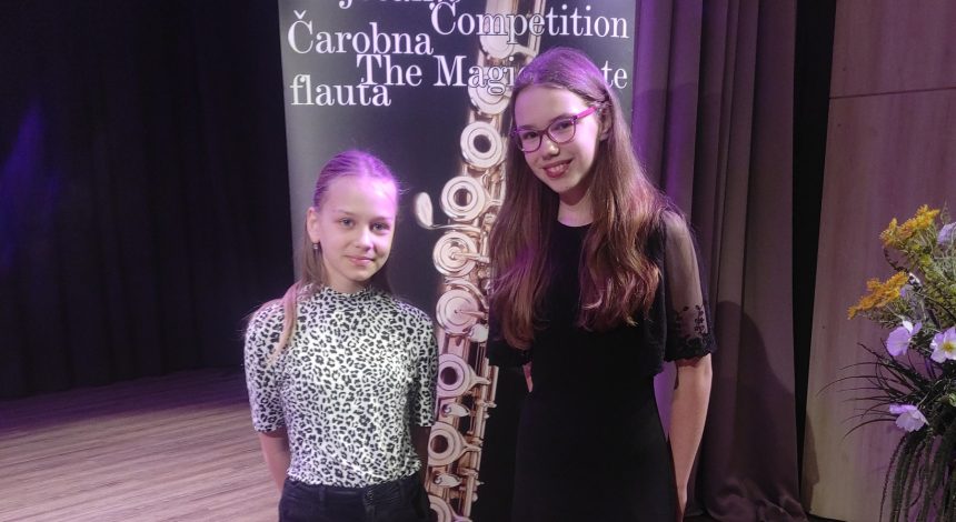 Prva i druga nagrada našim flautisticama na međunarodnom natjecanju