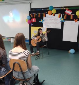 Učenici Područnog odjeljenja Pleternica nastupili na međužupanijskom natjecanju u lijepom čitanju na njemačkom jeziku
