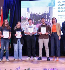 FOTO VIJESTI – Svečana dodjela nagrada našim najuspješnijim učenicima i nastavnicima u 2025./2026. šk. god.